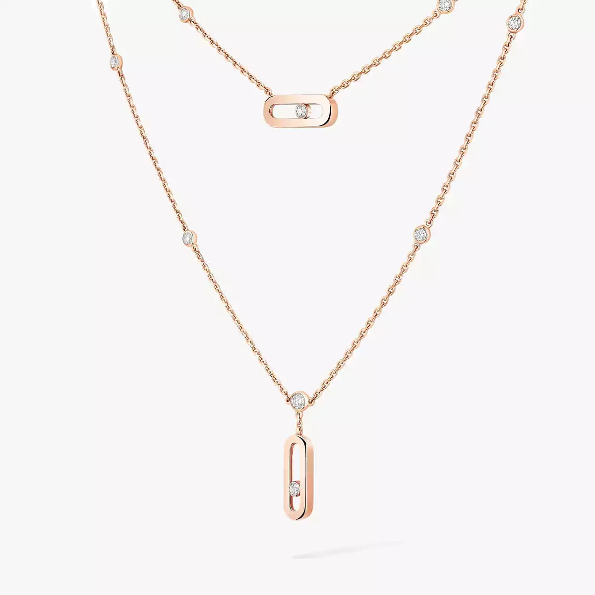 [Okajuri Jewelry] Move Uno Diamond Necklace