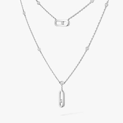 [Okajuri Jewelry] Move Uno Diamond Necklace