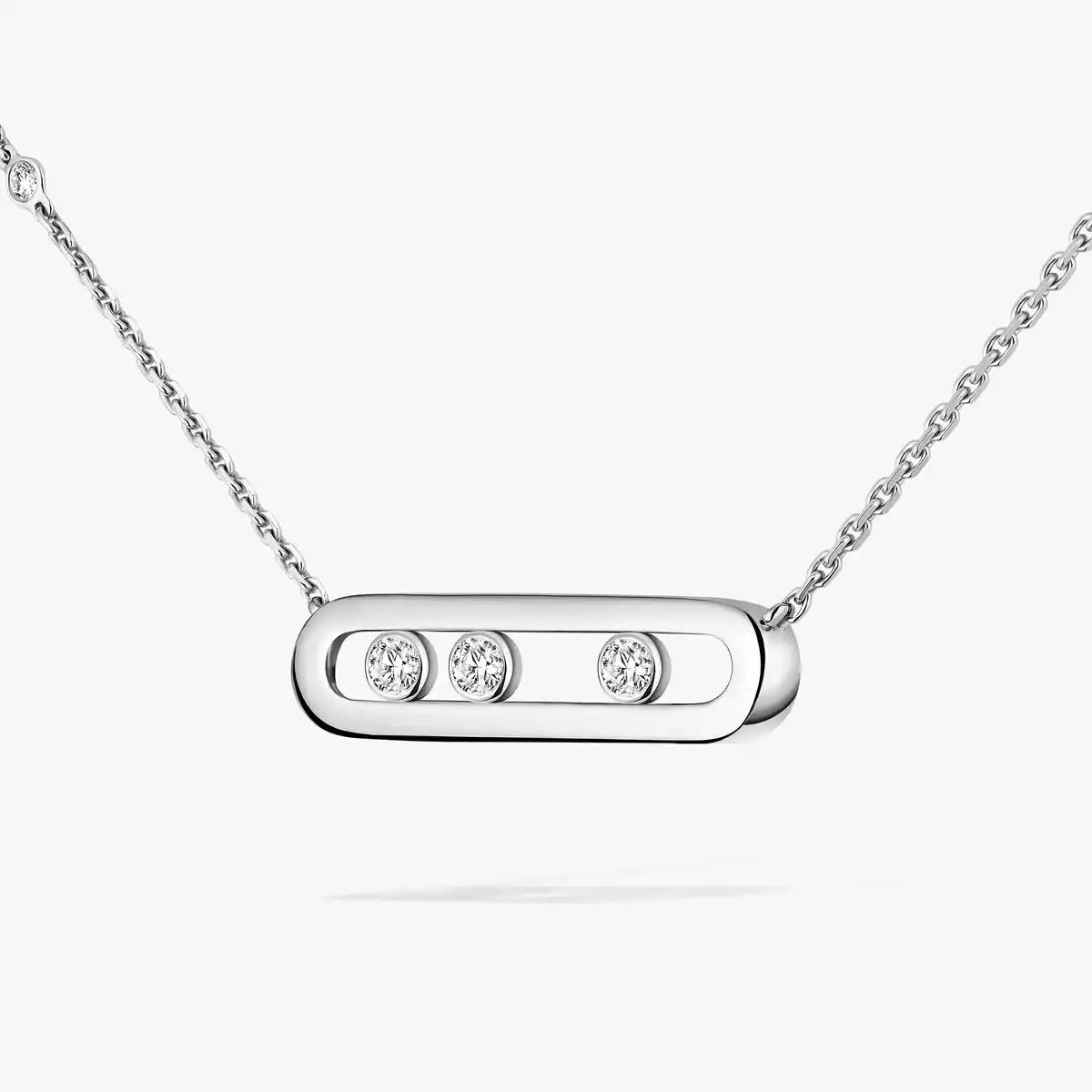 [Okajuri Jewelry] Baby Move Gold Diamond Necklace