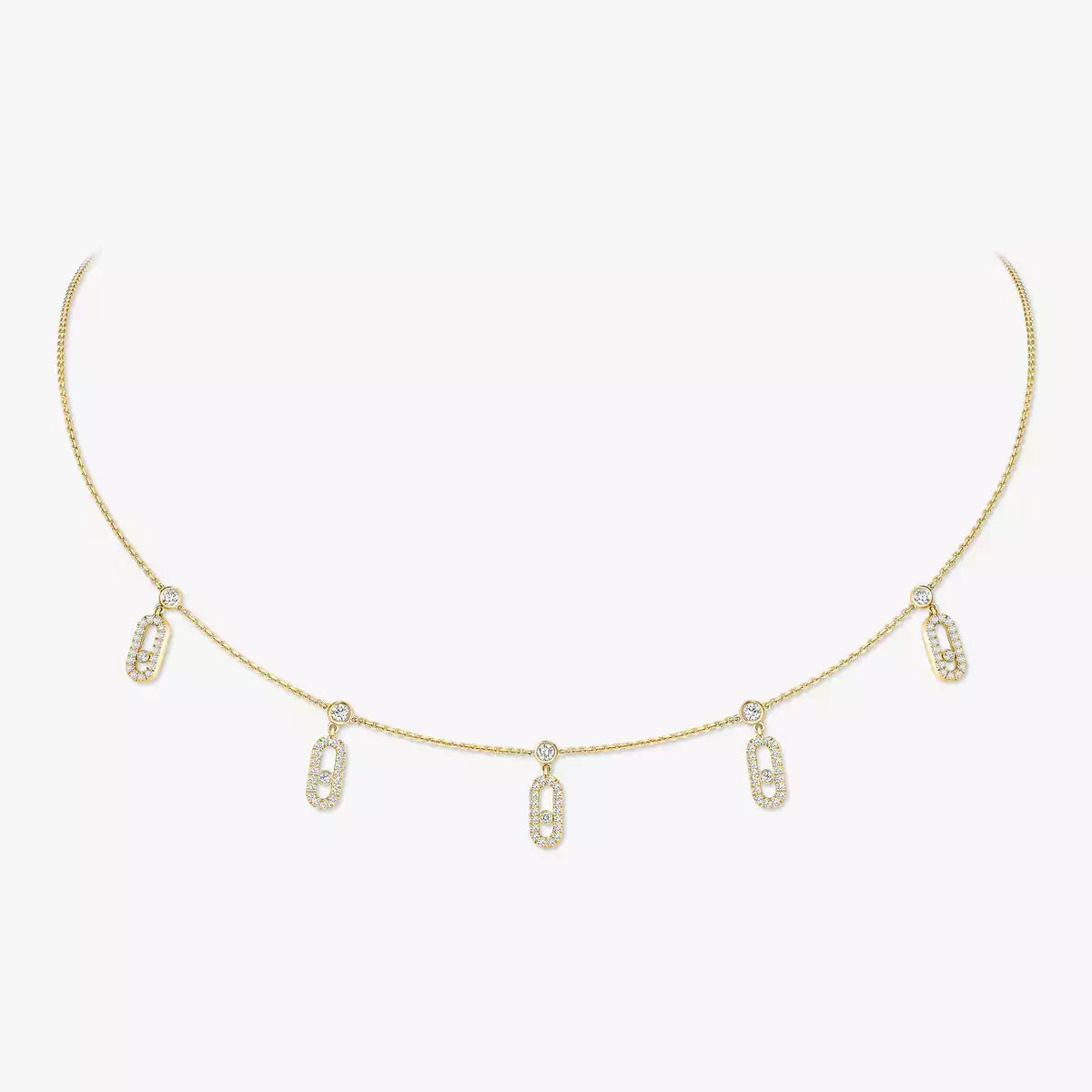 [Okajuri Jewelry]Move Uno Necklace