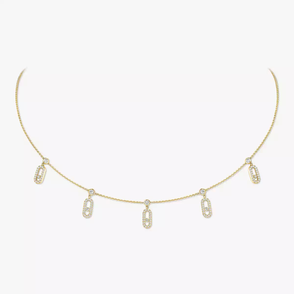 [Okajuri Jewelry]Move Uno Necklace