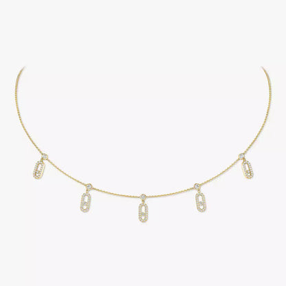 [Okajuri Jewelry]Move Uno Necklace