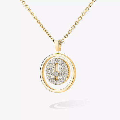 [Okajuri Jewelry] Lucky Move Diamond Necklace