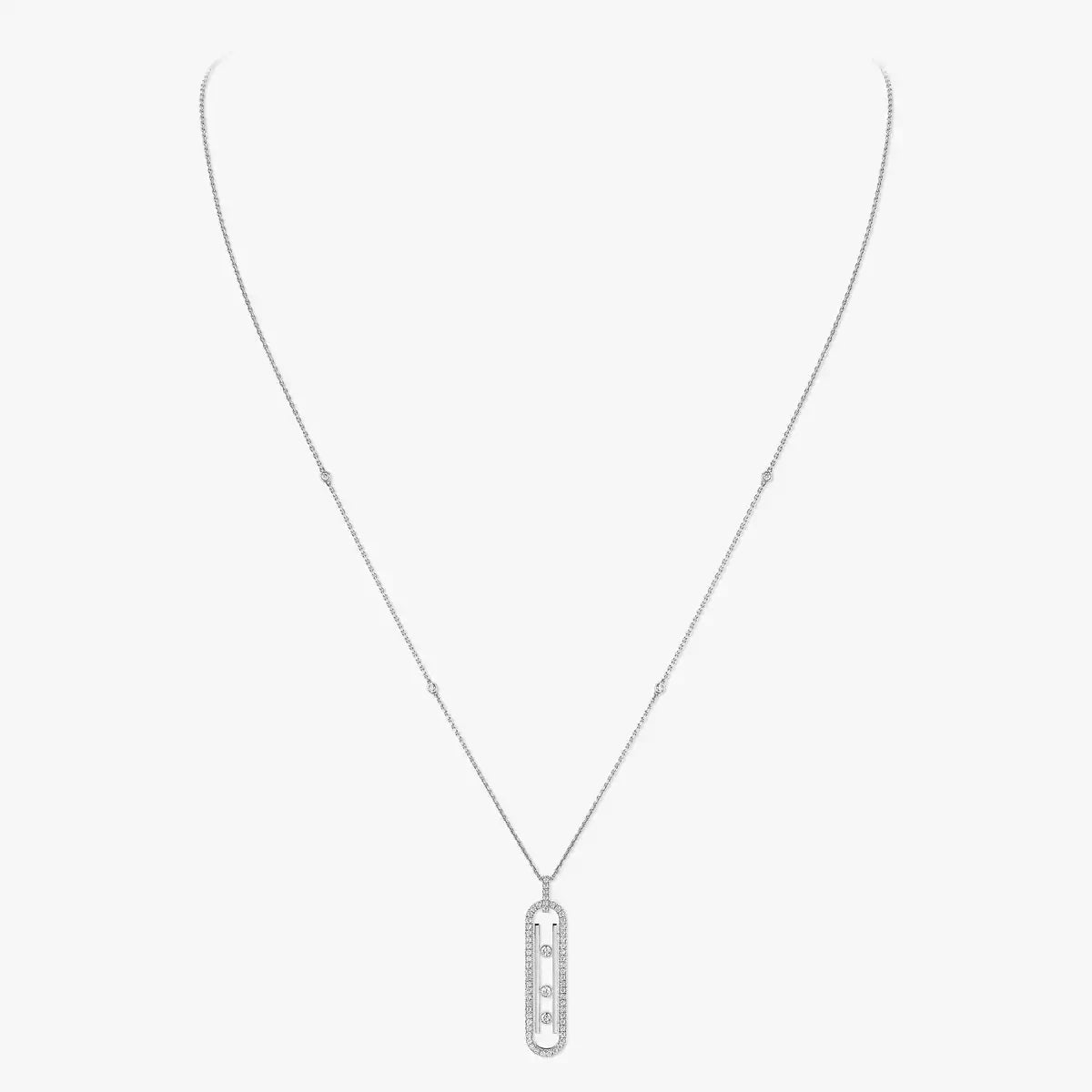 [Okajuri Jewelry] Diamond Necklace Move 10Th