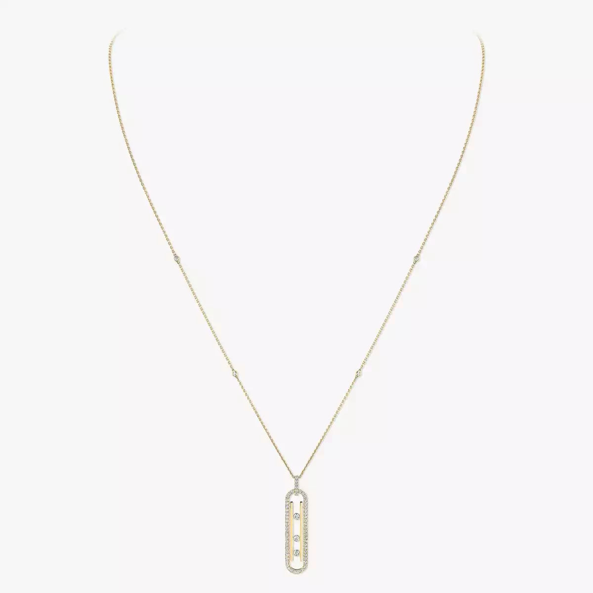 [Okajuri Jewelry] Diamond Necklace Move 10Th