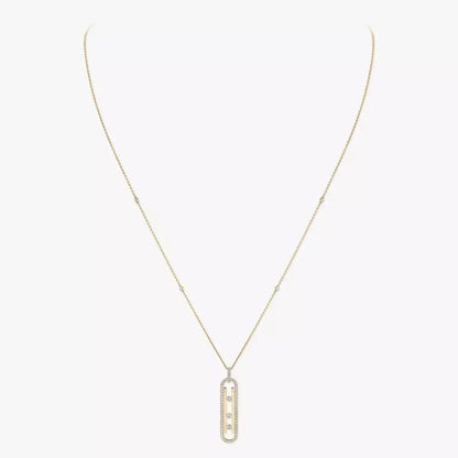 [Okajuri Jewelry] Diamond Necklace Move 10Th