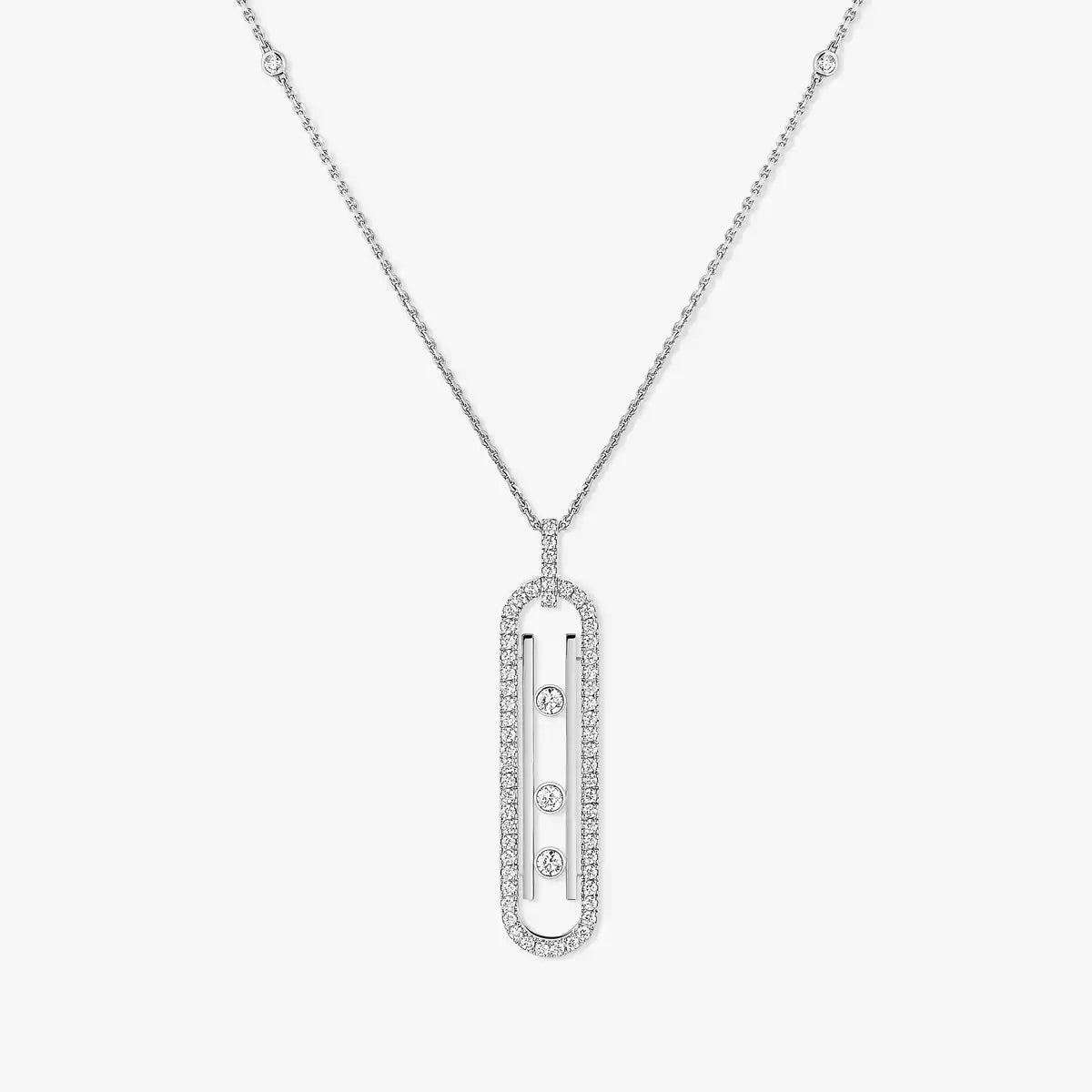 [Okajuri Jewelry] Diamond Necklace Move 10Th