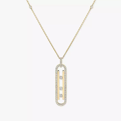 [Okajuri Jewelry] Diamond Necklace Move 10Th