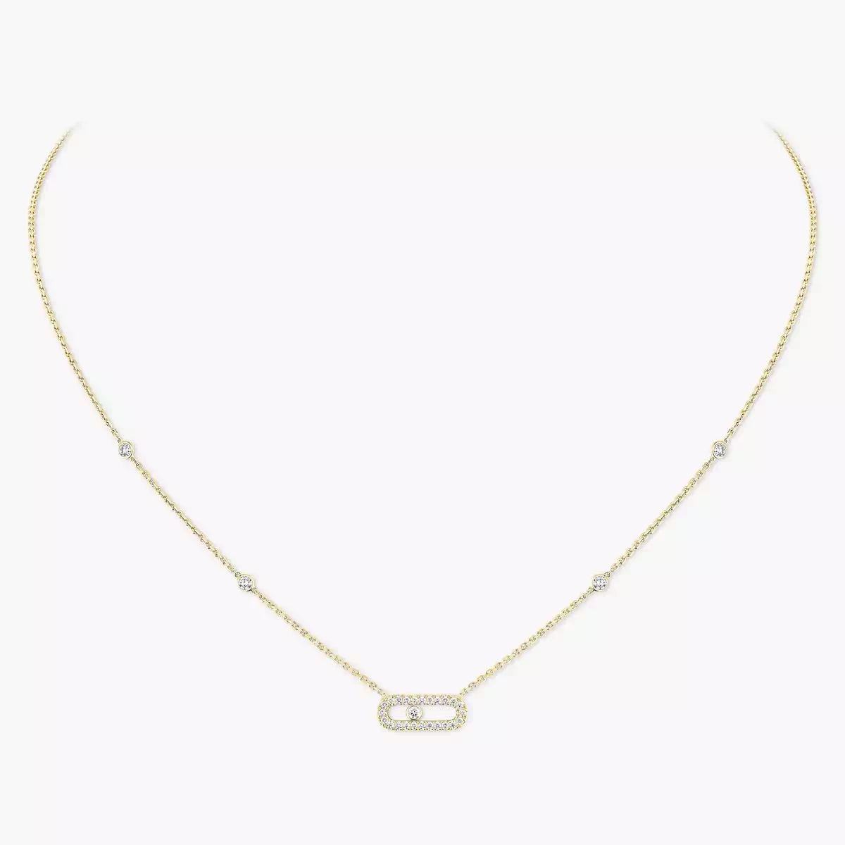 [Okajuri Jewelry]Move Uno Necklace