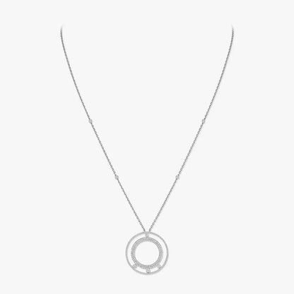 [Okajuri Jewelry]Move Romane Long Pave_-Set Diamond Necklace