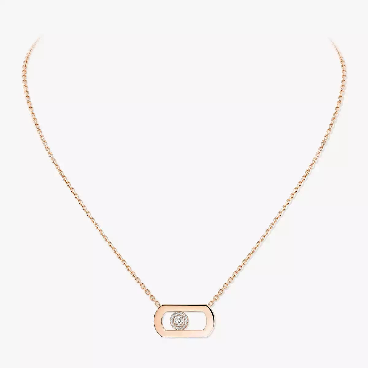 [Okajuri Jewelry]So Move Diamond Necklace in Gold