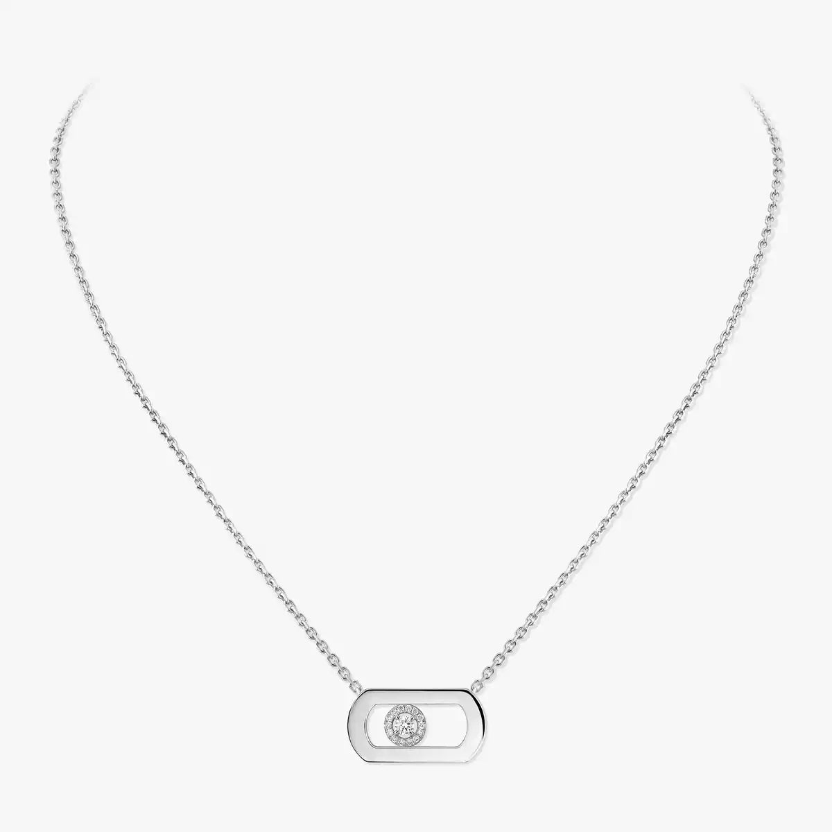 [Okajuri Jewelry]So Move Diamond Necklace in Gold