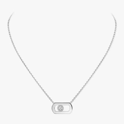 [Okajuri Jewelry]So Move Diamond Necklace in Gold