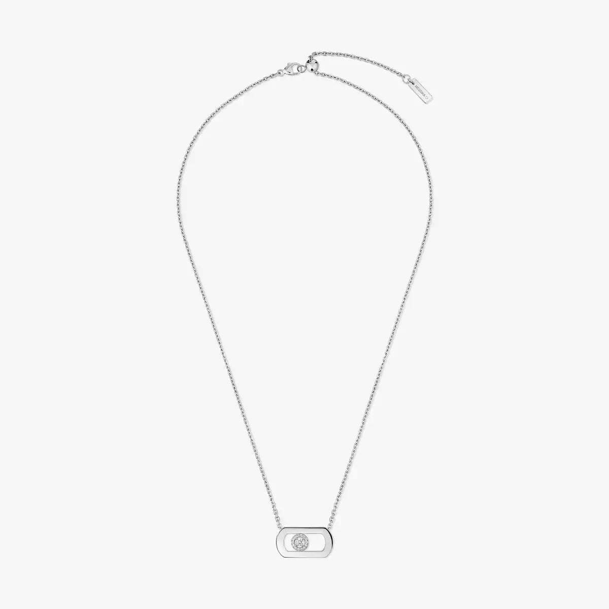 [Okajuri Jewelry]So Move Diamond Necklace in Gold