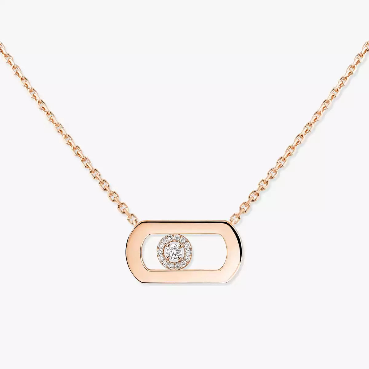 [Okajuri Jewelry]So Move Diamond Necklace in Gold