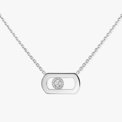 [Okajuri Jewelry]So Move Diamond Necklace in Gold