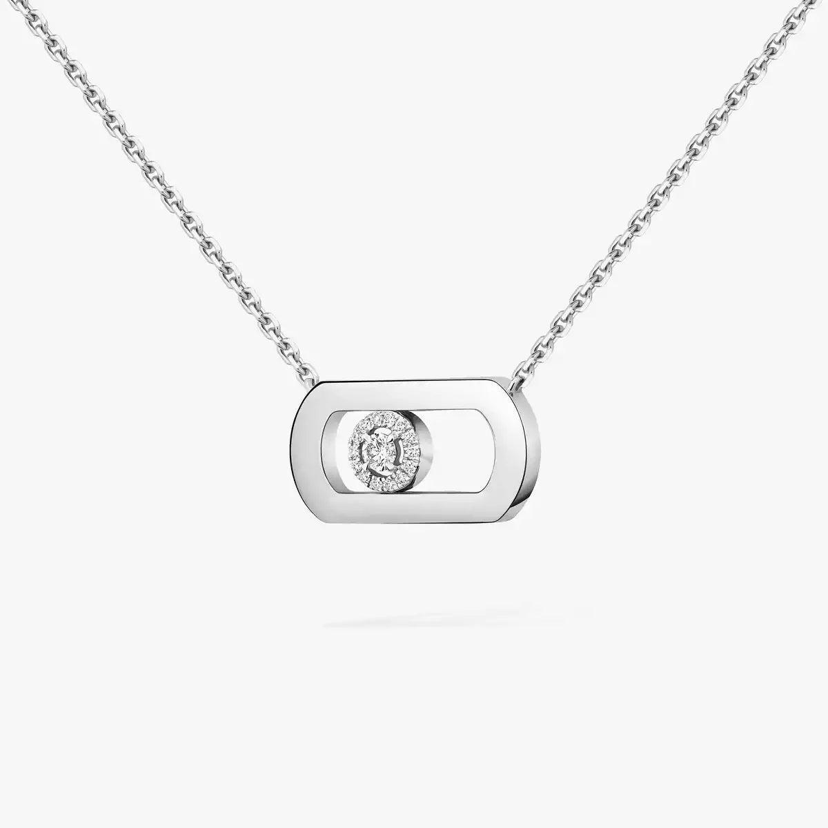 [Okajuri Jewelry]So Move Diamond Necklace in Gold