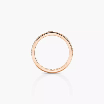 [Okajuri Jewelry]Move Joaillerie Pave_ Diamond Wedding Ring