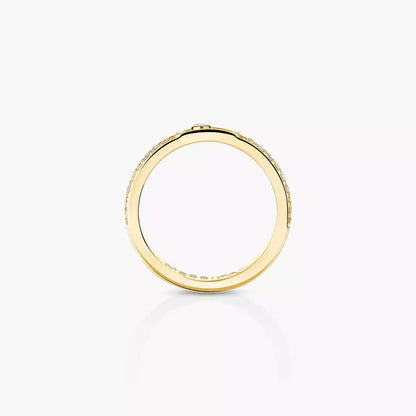 [Okajuri Jewelry]Move Joaillerie Pave_ Diamond Wedding Ring