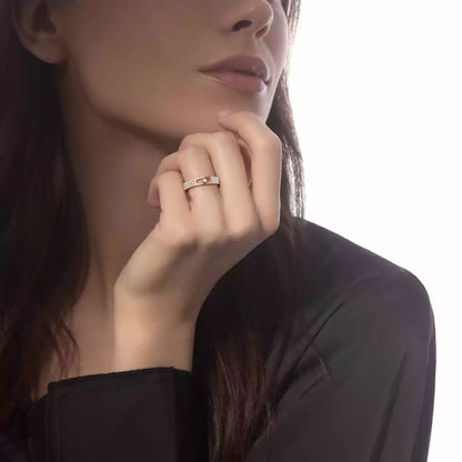 [Okajuri Jewelry]Move Joaillerie Pave_ Diamond Wedding Ring