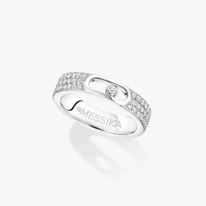 [Okajuri Jewelry]Move Joaillerie Pave_ Diamond Wedding Ring