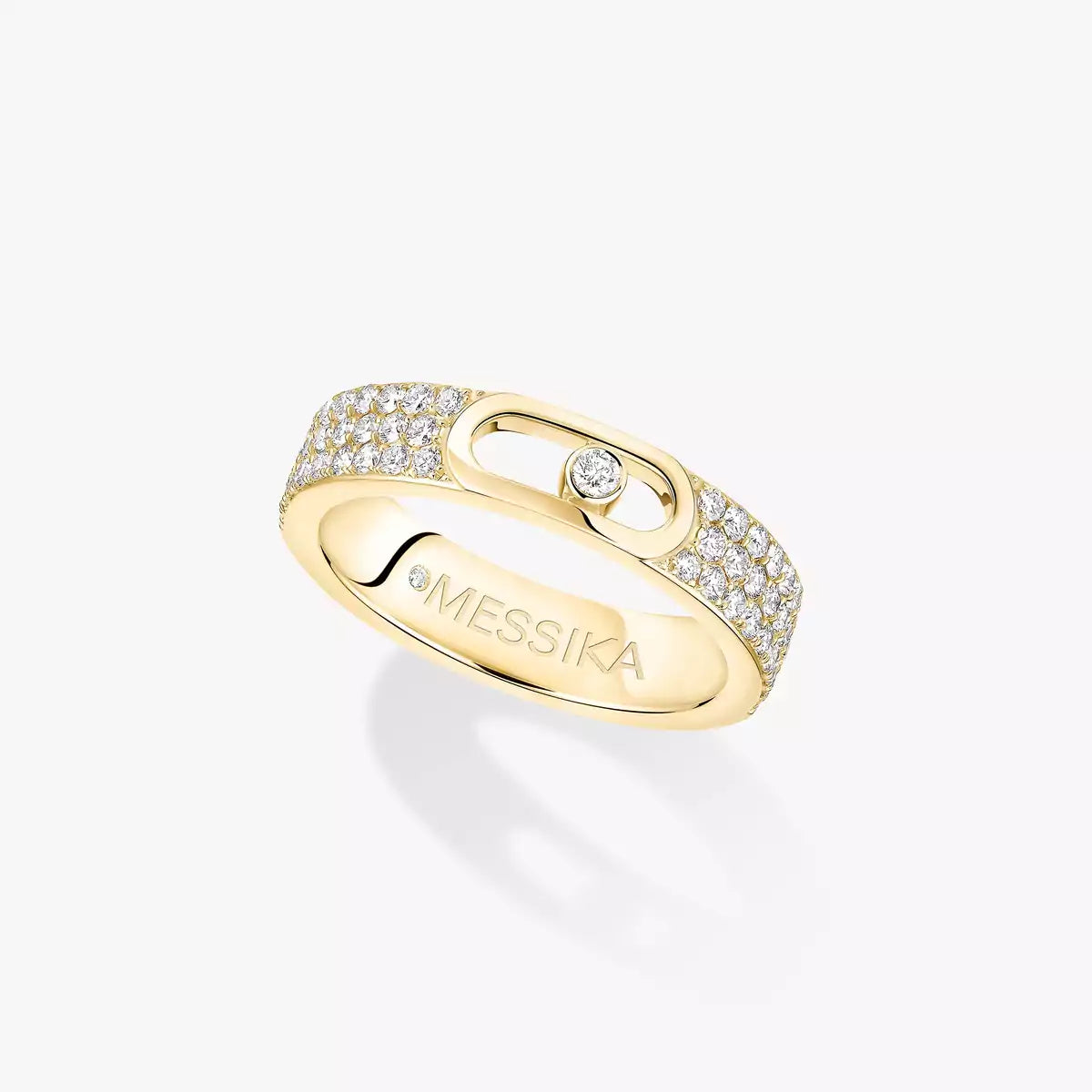 [Okajuri Jewelry]Move Joaillerie Pave_ Diamond Wedding Ring