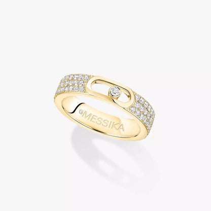 [Okajuri Jewelry]Move Joaillerie Pave_ Diamond Wedding Ring