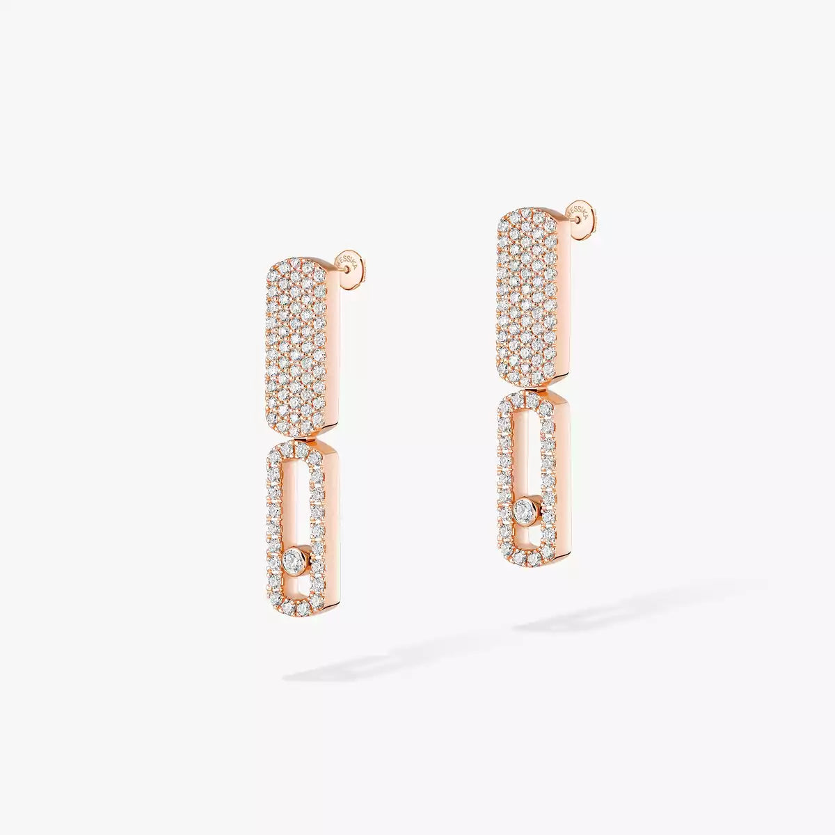 [Okajuri Jewelry]Imperial Move SM Diamond Earrings