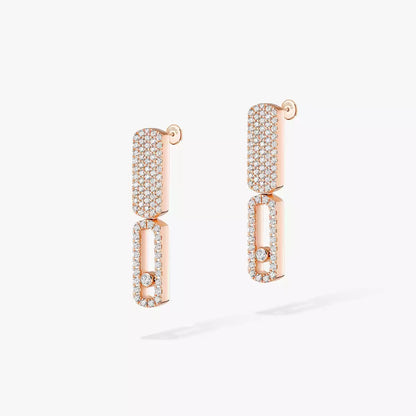 [Okajuri Jewelry]Imperial Move SM Diamond Earrings
