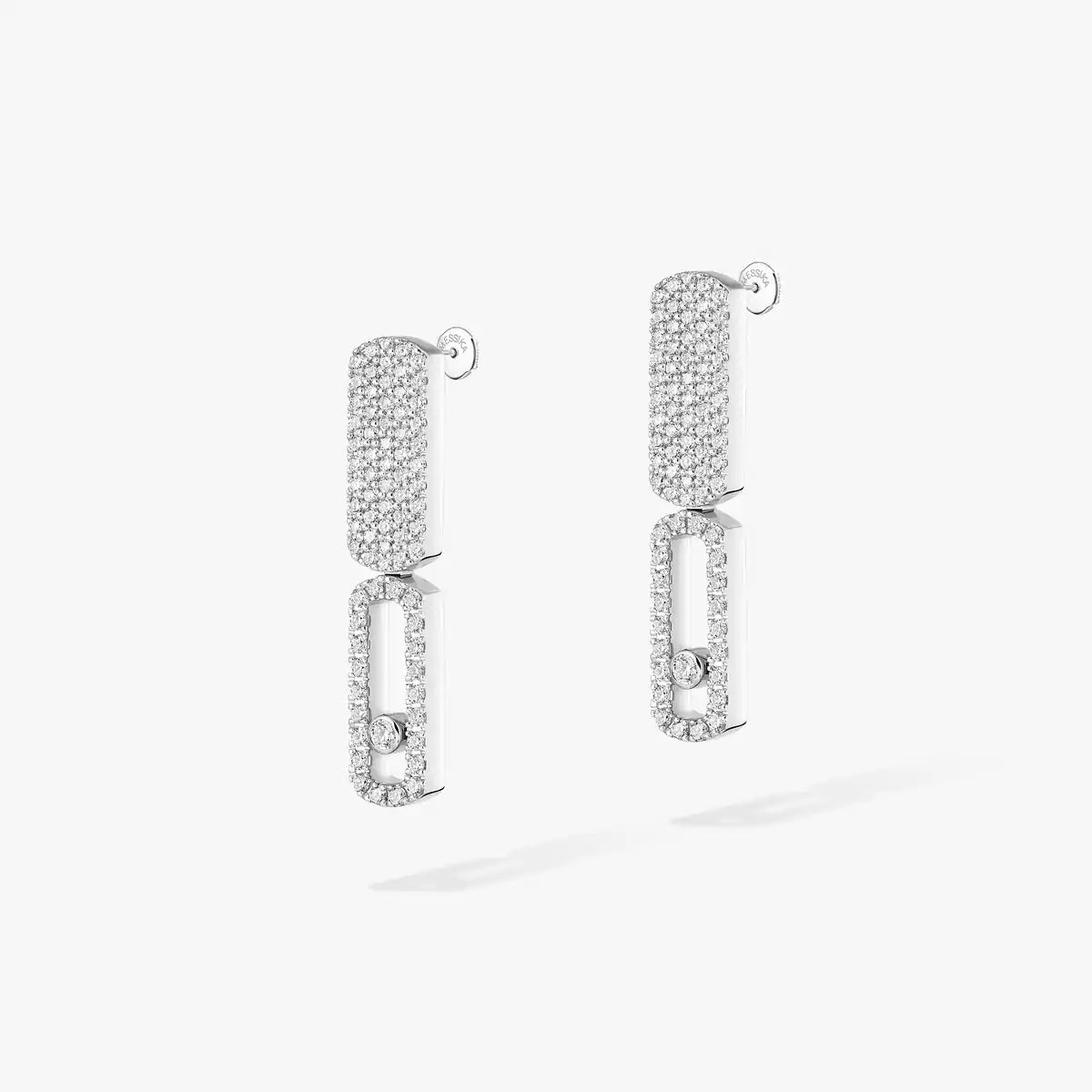 [Okajuri Jewelry]Imperial Move SM Diamond Earrings
