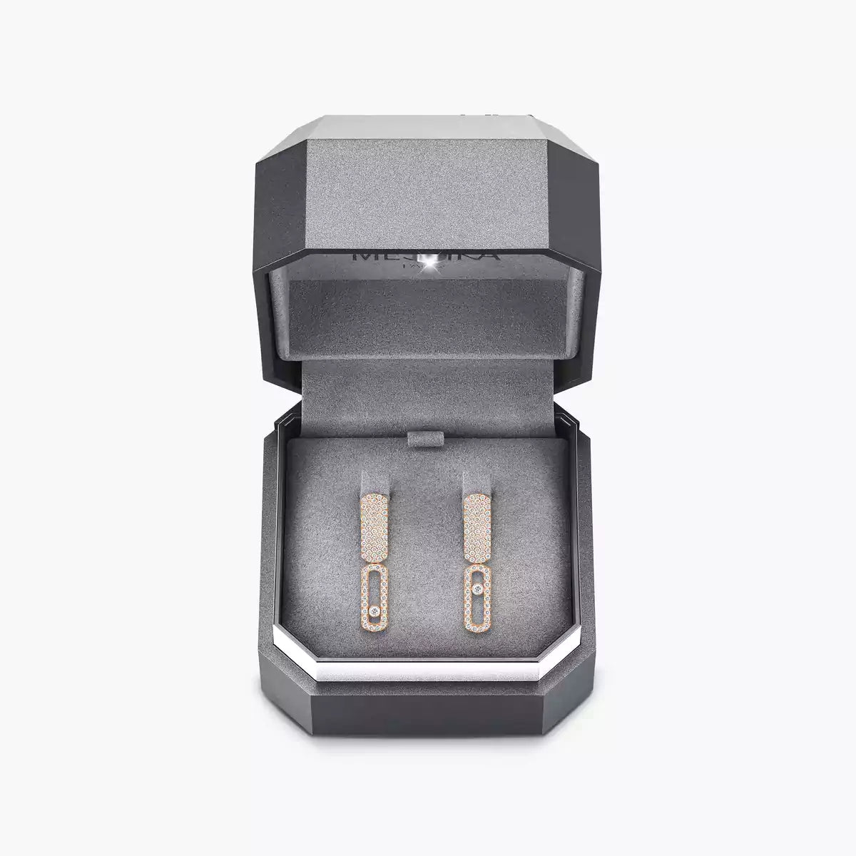 [Okajuri Jewelry]Imperial Move SM Diamond Earrings