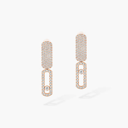 [Okajuri Jewelry]Imperial Move SM Diamond Earrings