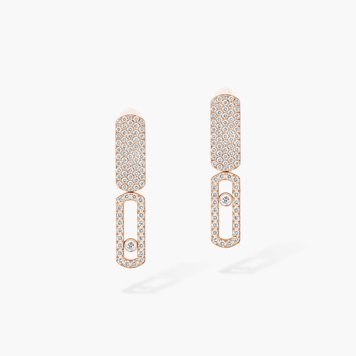 [Okajuri Jewelry]Imperial Move SM Diamond Earrings