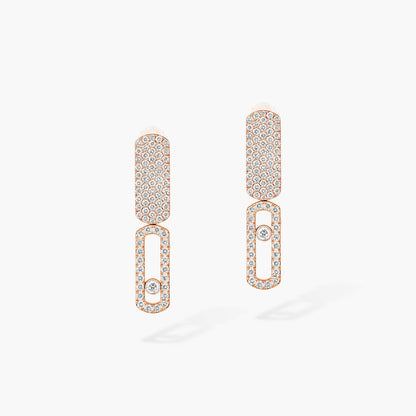 [Okajuri Jewelry]Imperial Move SM Diamond Earrings