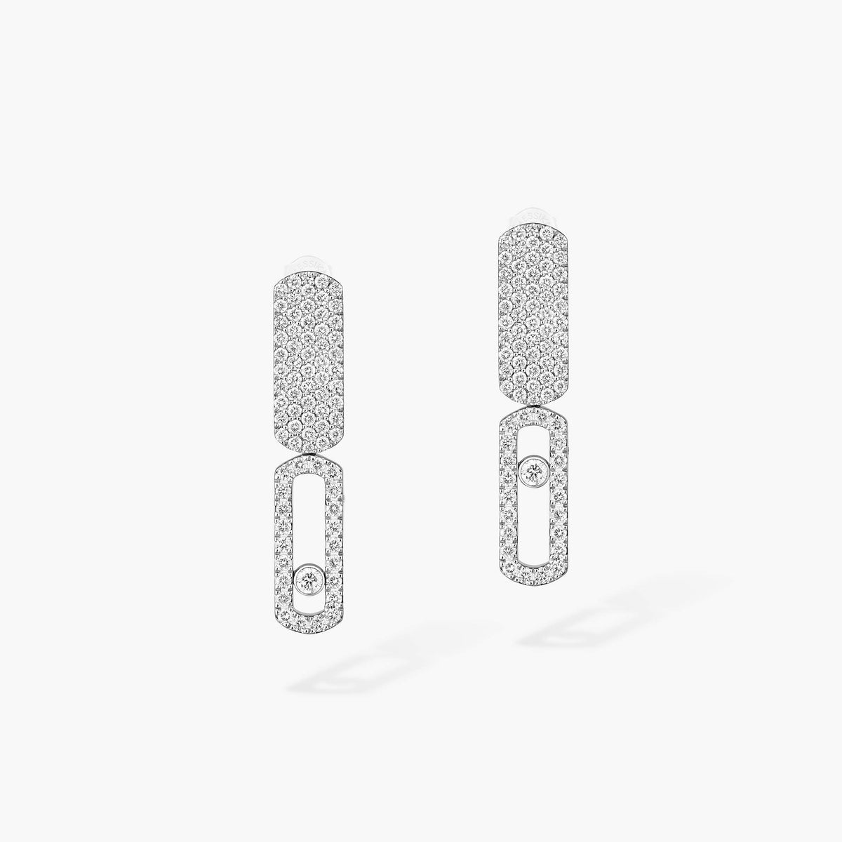 [Okajuri Jewelry]Imperial Move SM Diamond Earrings