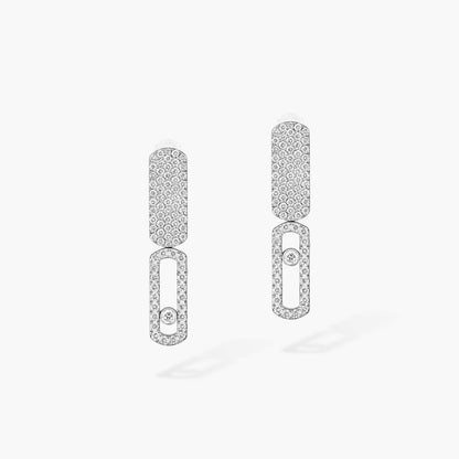[Okajuri Jewelry]Imperial Move SM Diamond Earrings