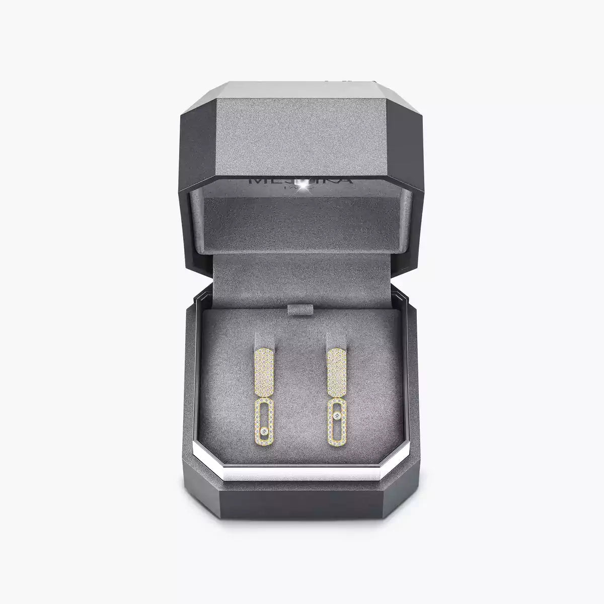 [Okajuri Jewelry]Imperial Move SM Diamond Earrings