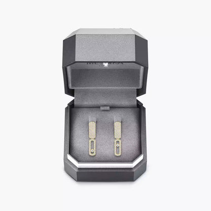 [Okajuri Jewelry]Imperial Move SM Diamond Earrings