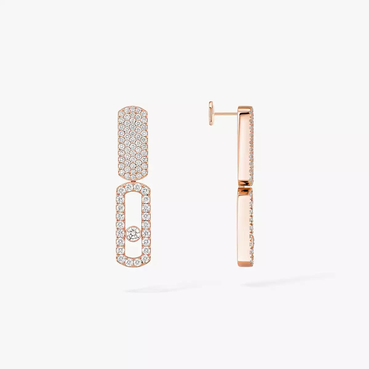 [Okajuri Jewelry]Imperial Move SM Diamond Earrings