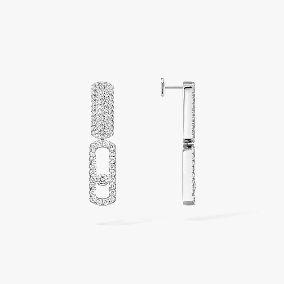 [Okajuri Jewelry]Imperial Move SM Diamond Earrings