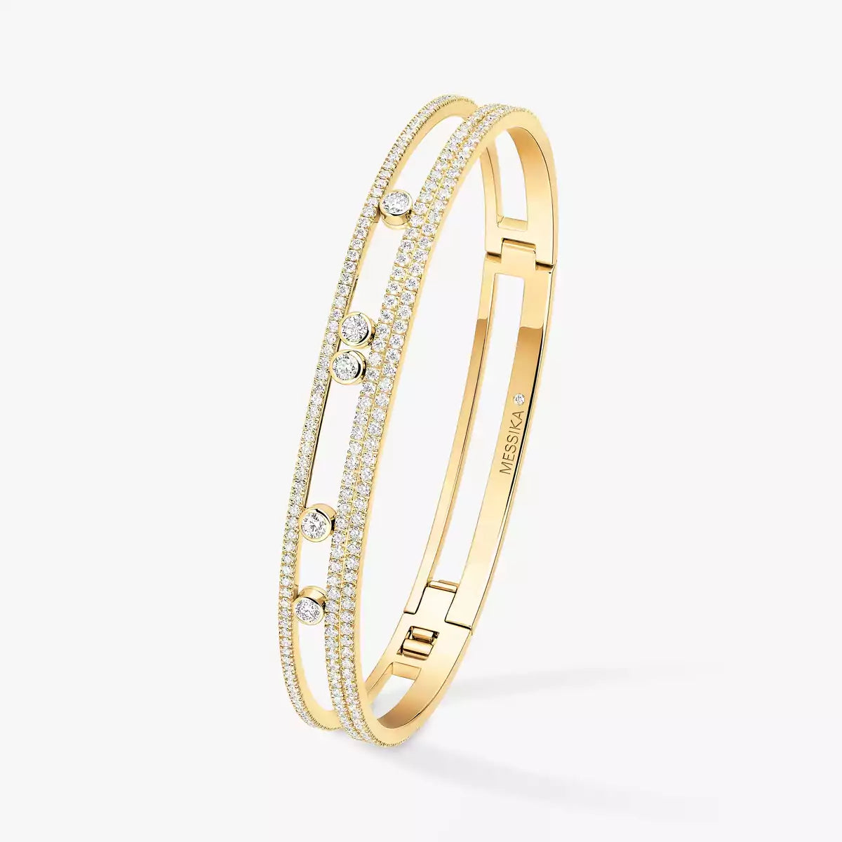 [Okajuri Jewelry]Move Romane pavé bangle