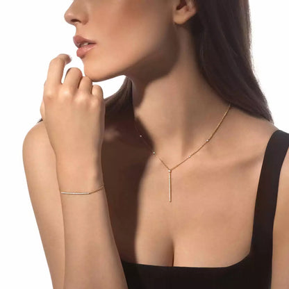 [Okajuri Jewelry]Diamond Thin Bangle 0.15ct My Twin Toi & Moi