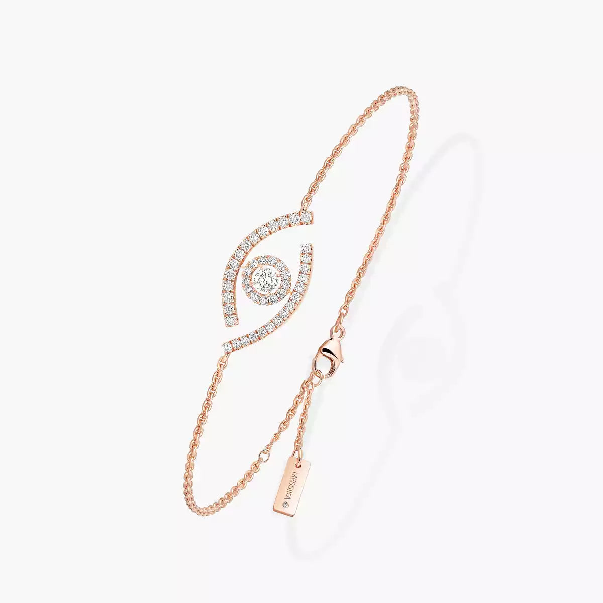 [Okajuri Jewelry]Lucky Eye Pave-Set Diamond Bracelet