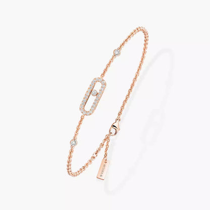 [Okajuri Jewelry] Move Uno Diamond Bracelet