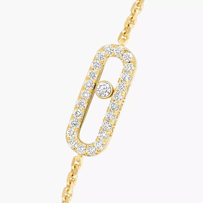 [Okajuri Jewelry] Move Uno Diamond Bracelet