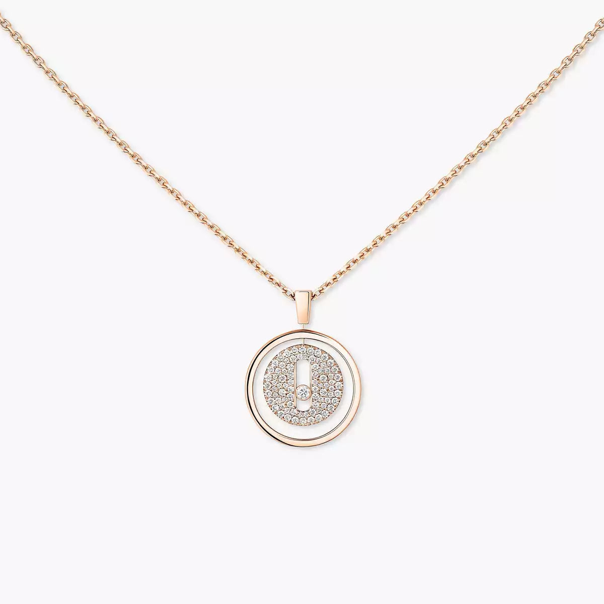 [Okajuri Jewelry] Lucky Move Diamond Necklace