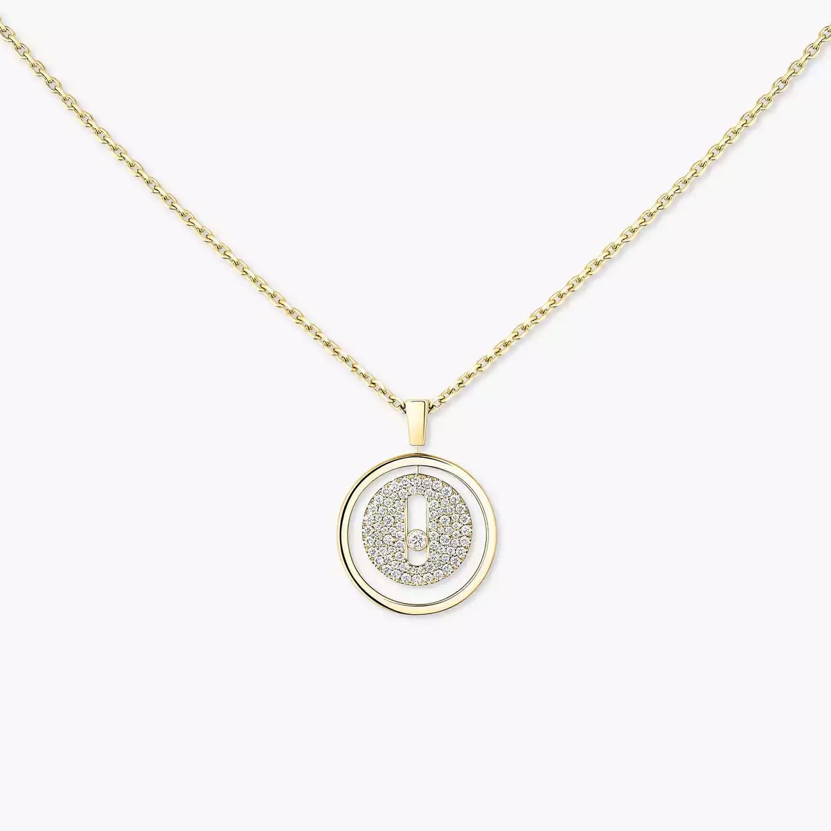 [Okajuri Jewelry] Lucky Move Diamond Necklace