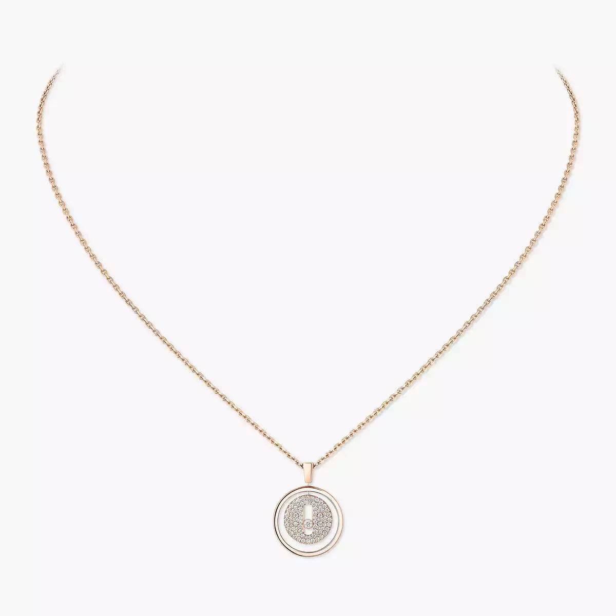 [Okajuri Jewelry] Lucky Move Diamond Necklace