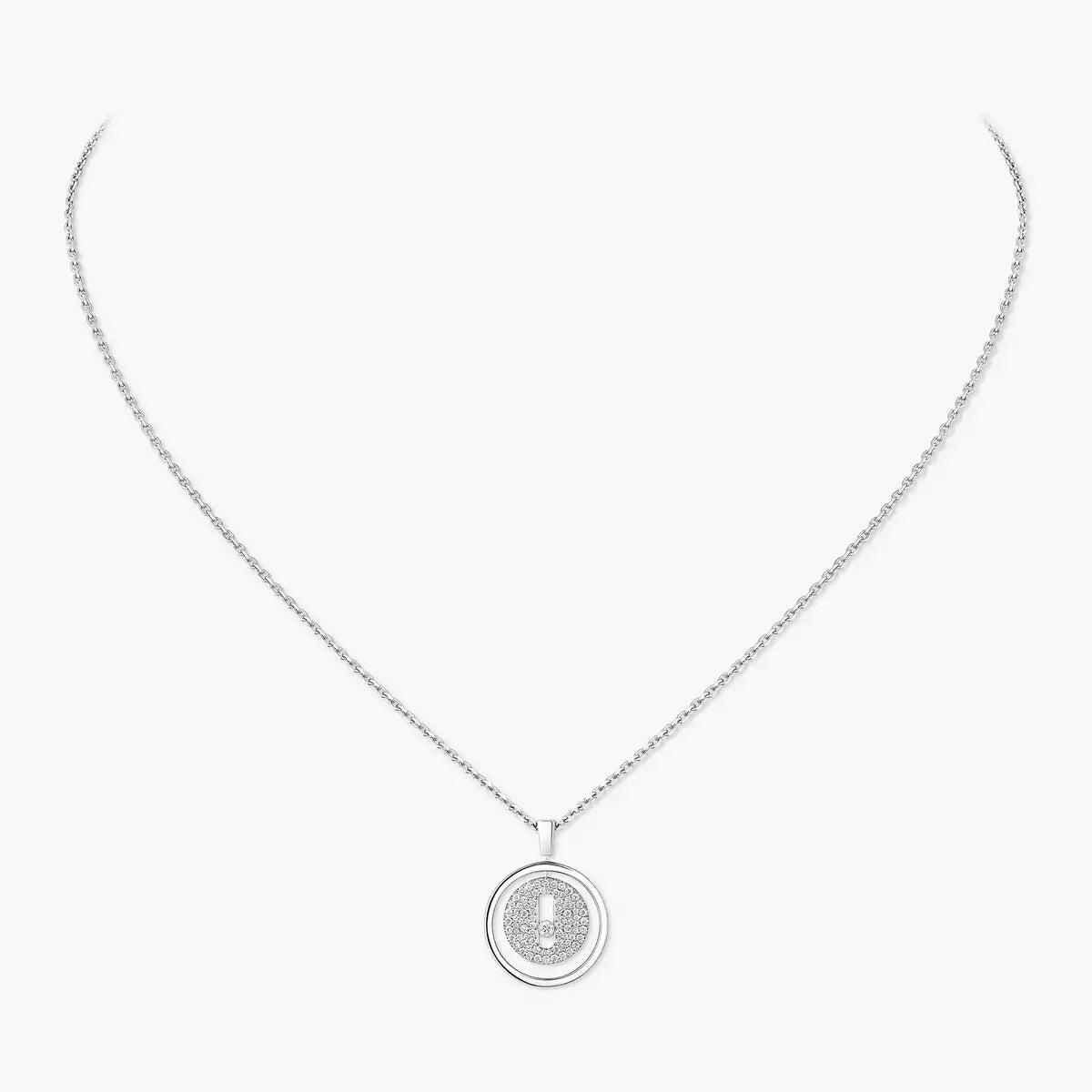 [Okajuri Jewelry] Lucky Move Diamond Necklace