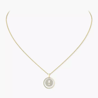 [Okajuri Jewelry] Lucky Move Diamond Necklace